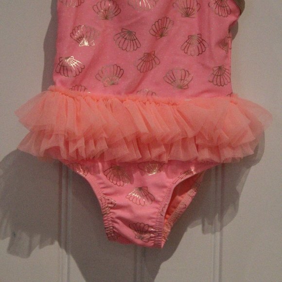 3/$20 🏷 George Seashell One Piece Swim Size 12-18m - Picture 3 of 3